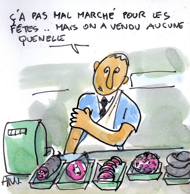 Janvier 2014- Bilan des fêtes en charcuterie